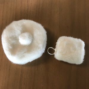 American girl faux fur hat and hand warmer